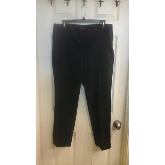 Jones New York, Dress Pants, Women's size 10 Black, Pockets, Straight, EUC - Picture 1 of 4